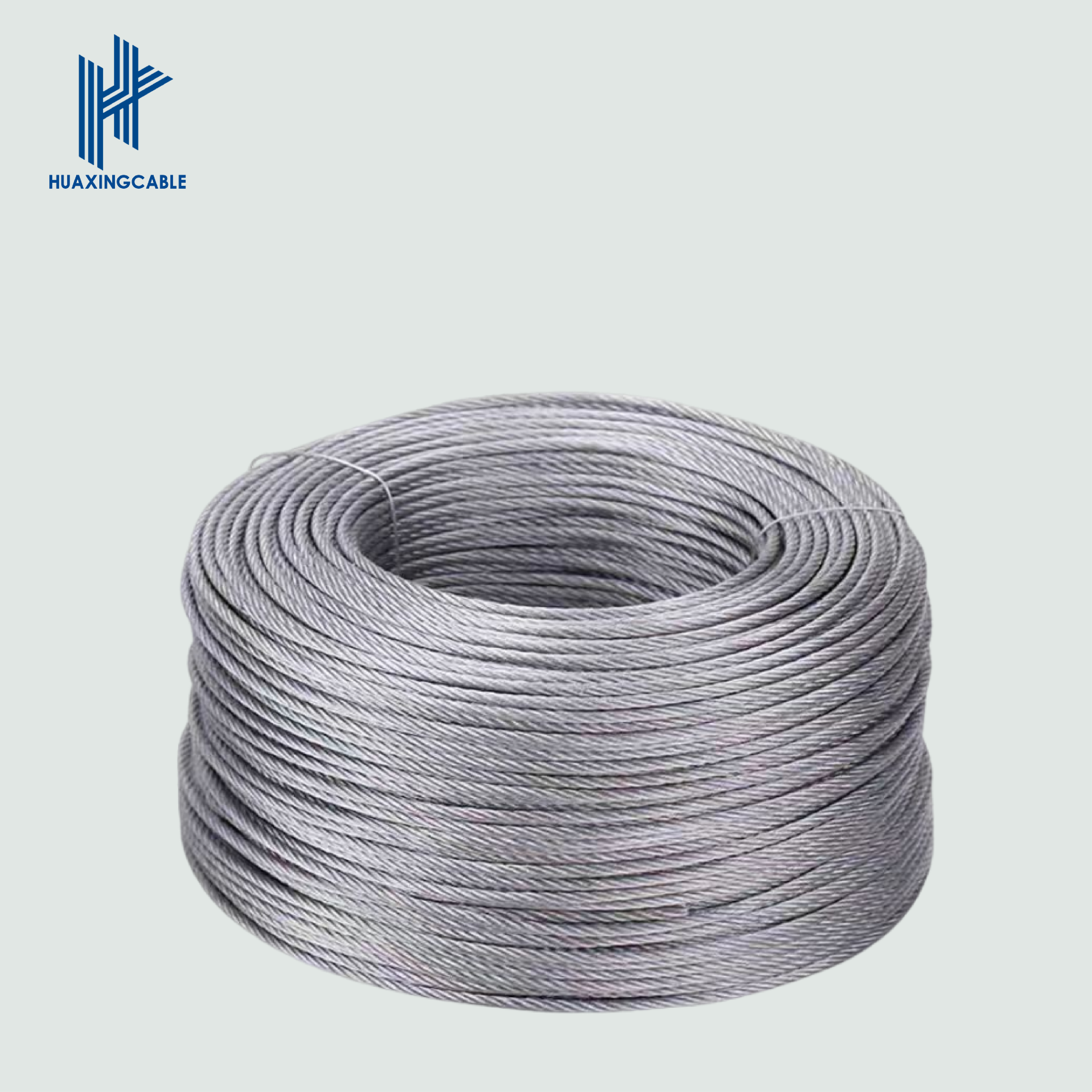 Galvanized steel strand conductor