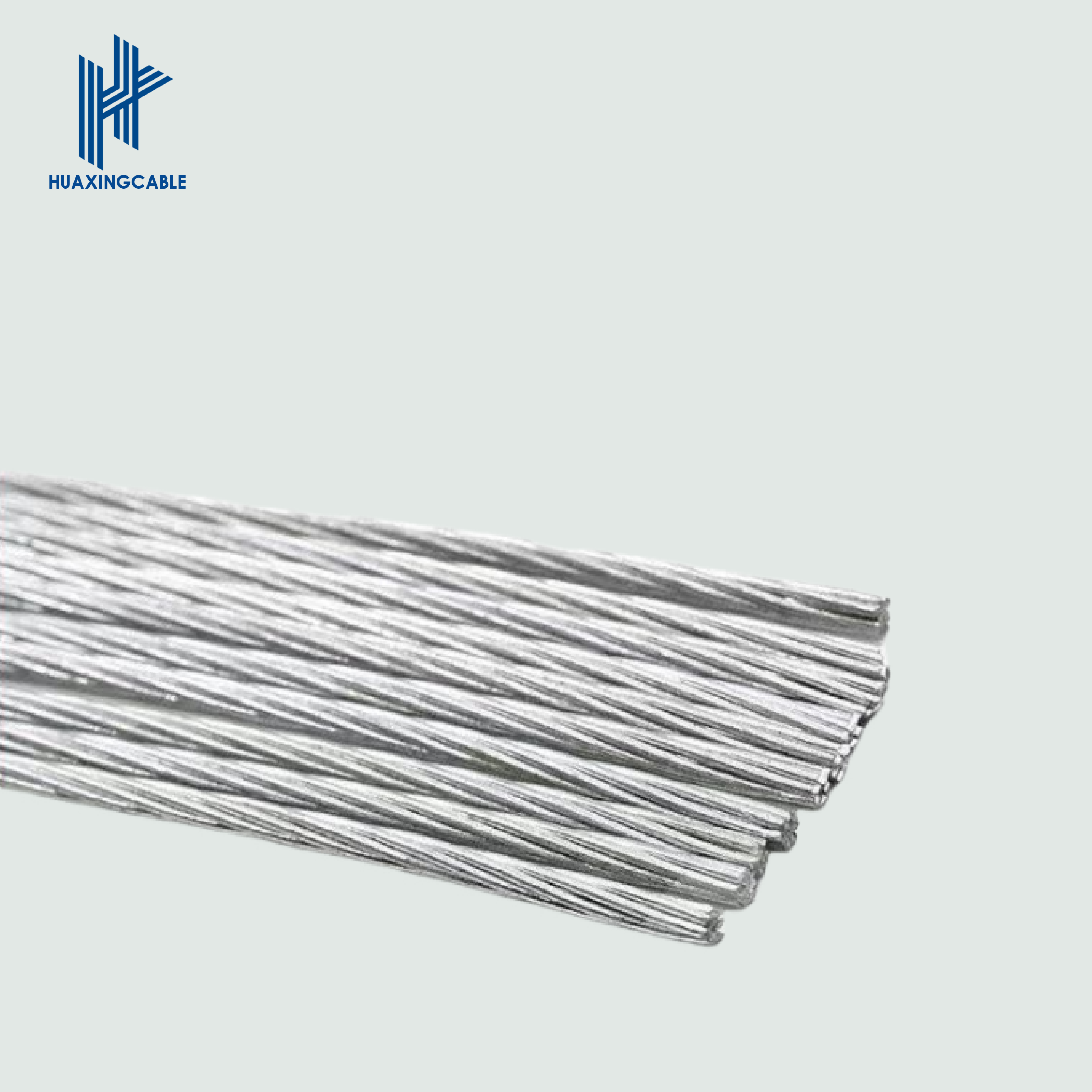 Galvanized steel strand conductor