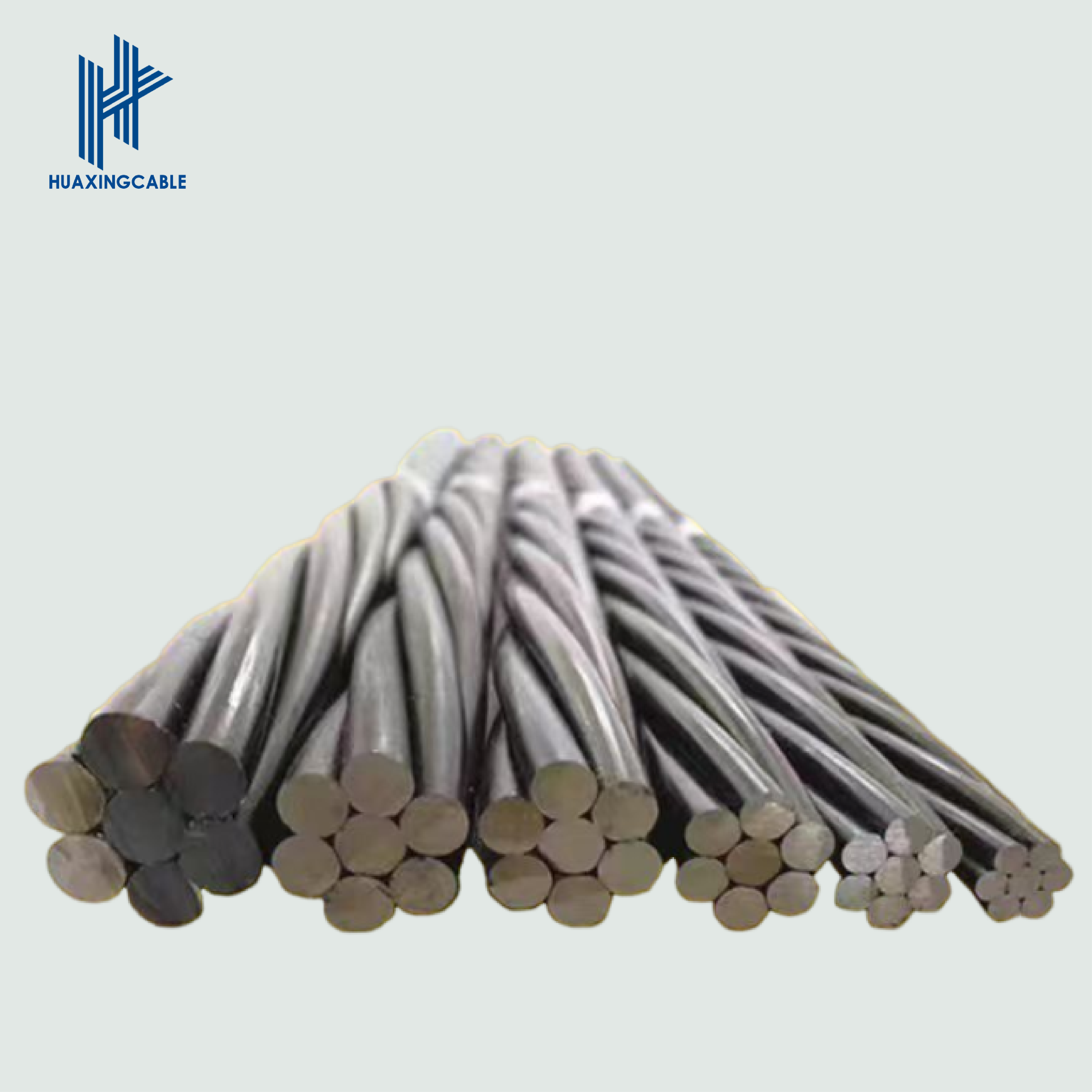 Galvanized steel strand conductor