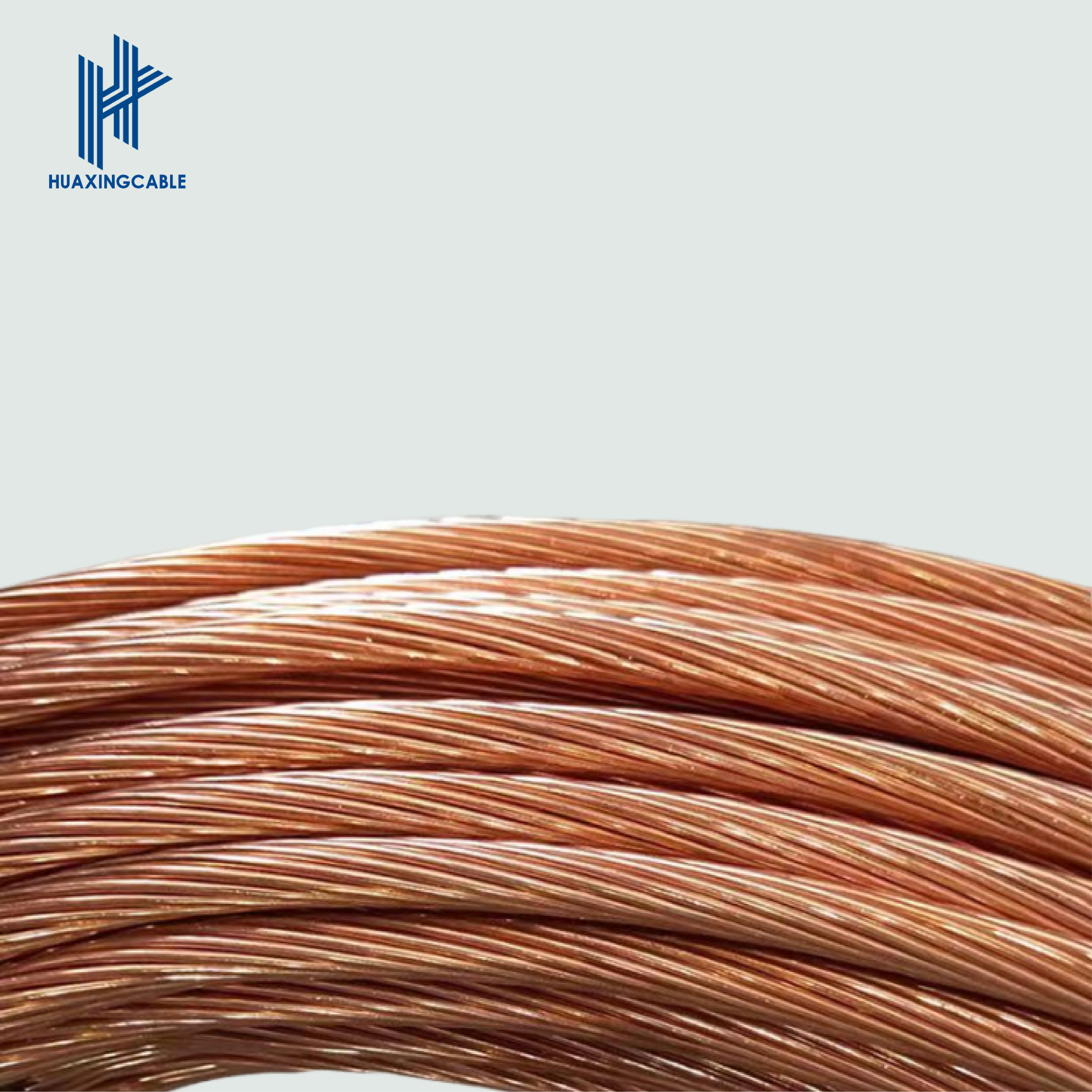 Copper-clad steel stranded wire conductor