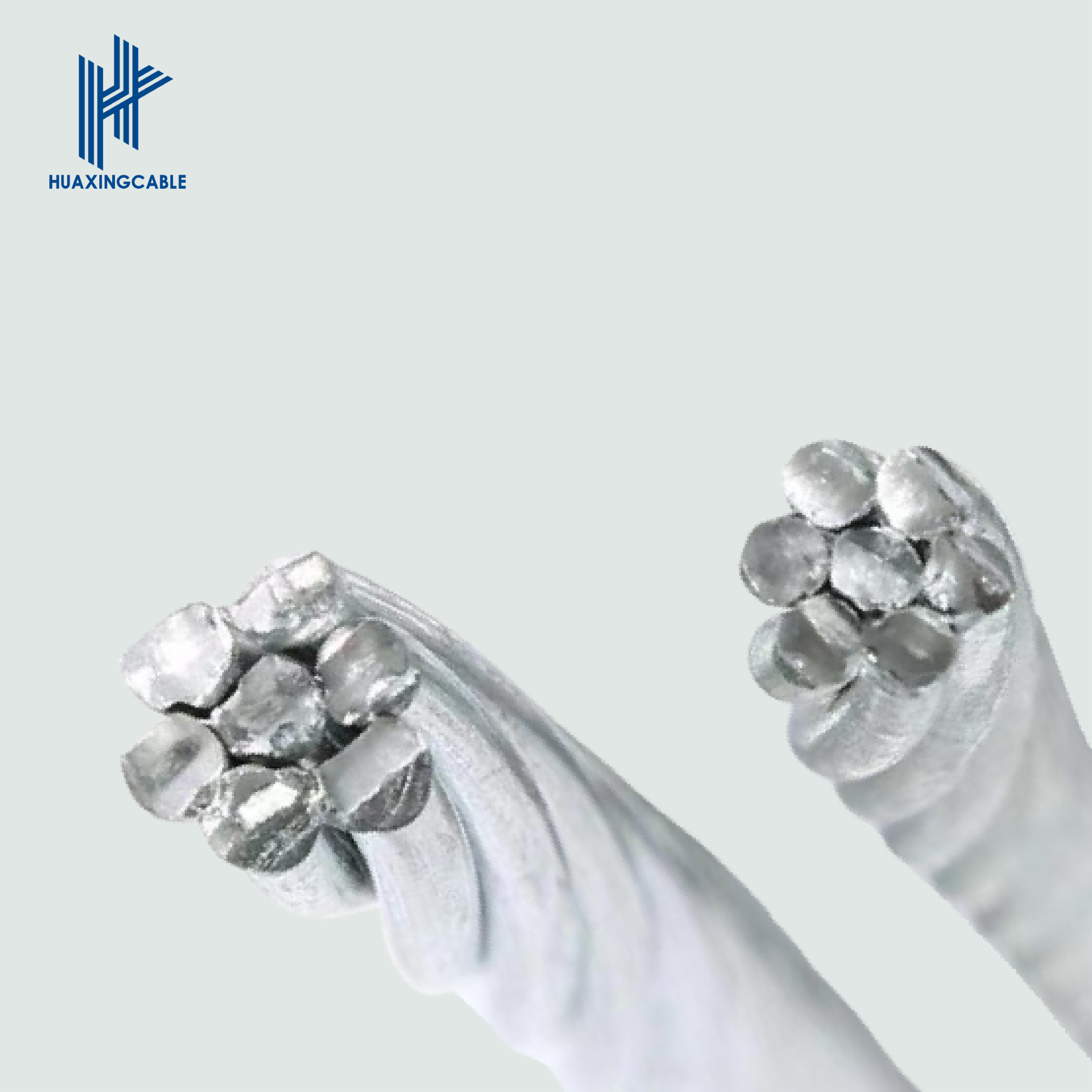 Galvanized steel strand conductor