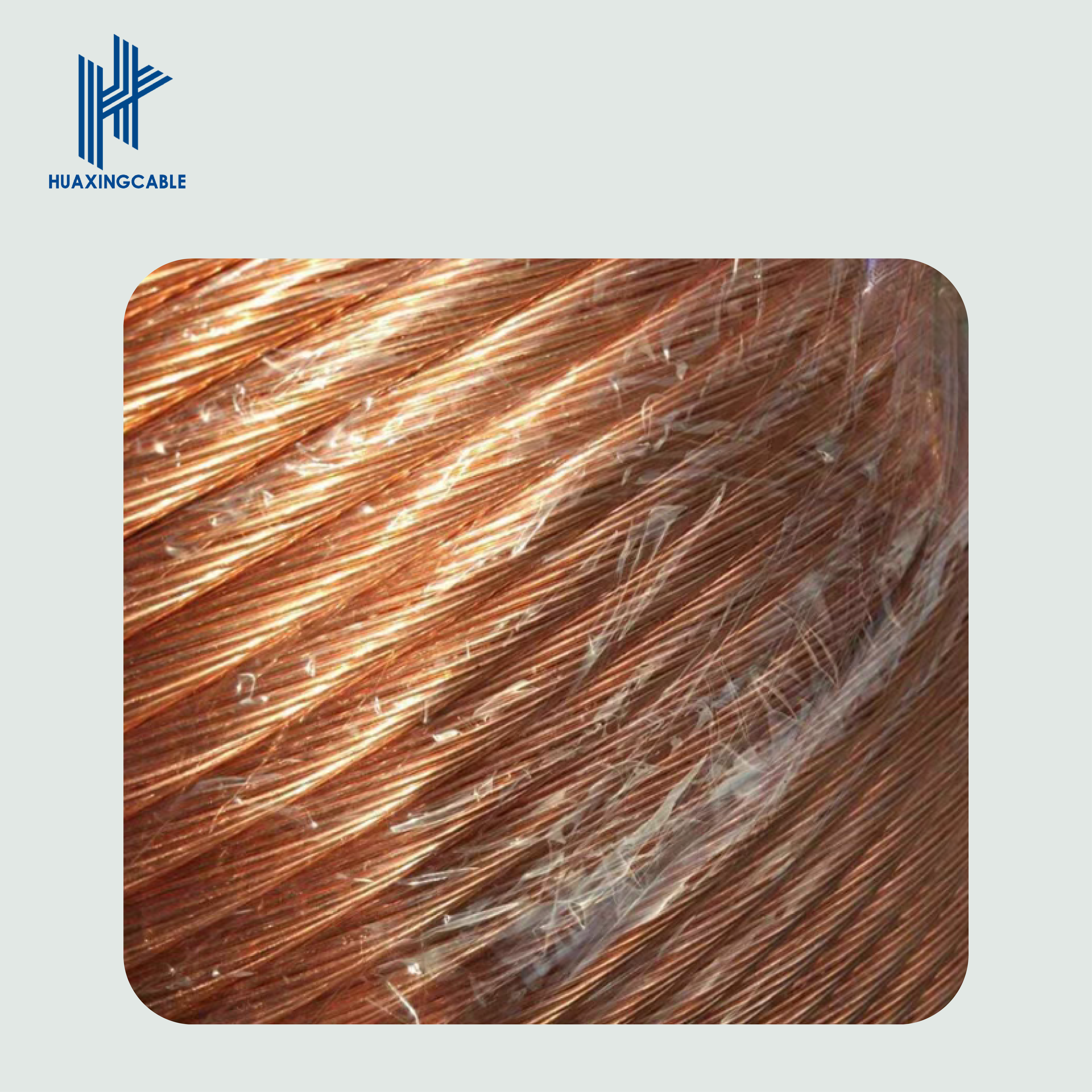 Copper-clad steel stranded wire conductor