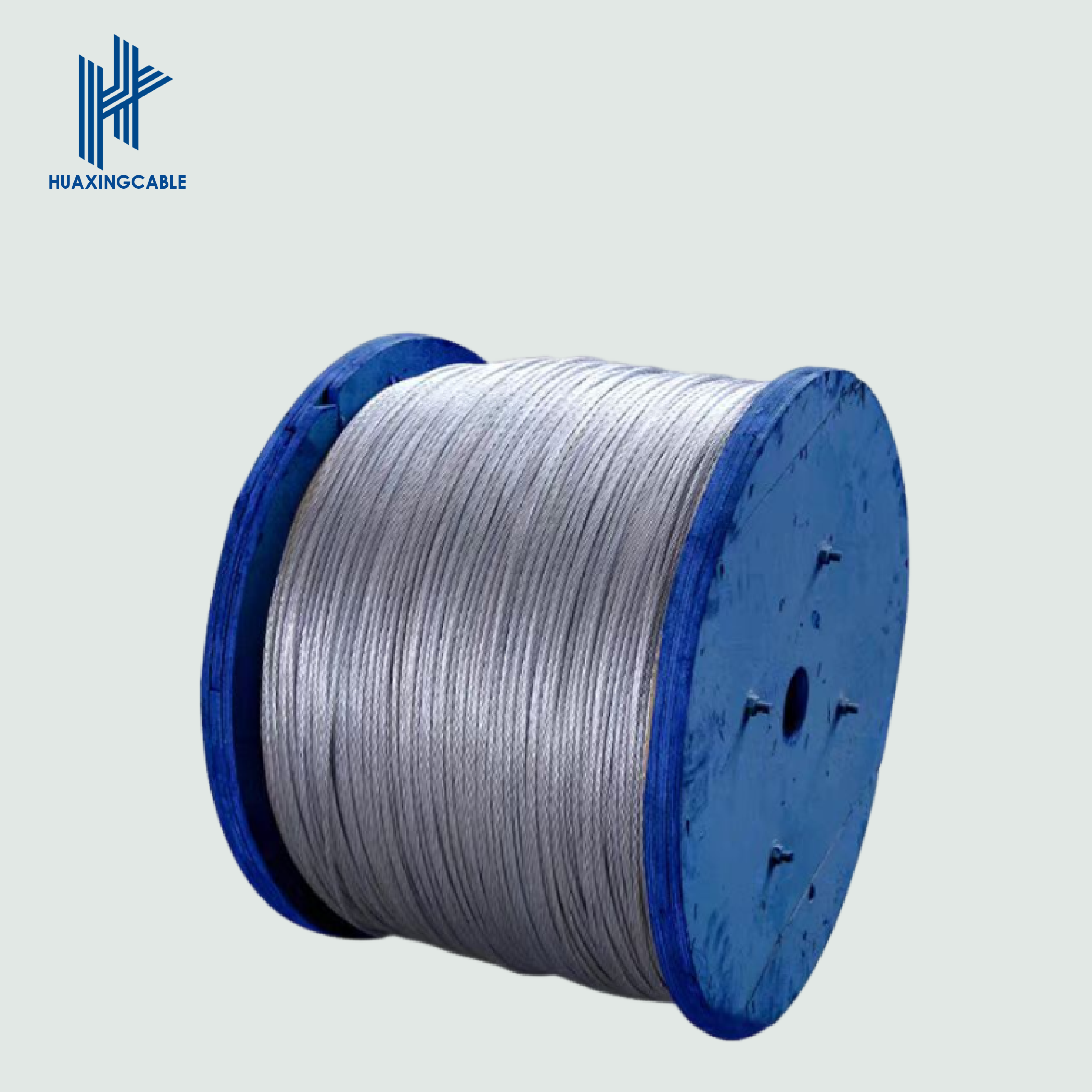 Galvanized steel strand conductor