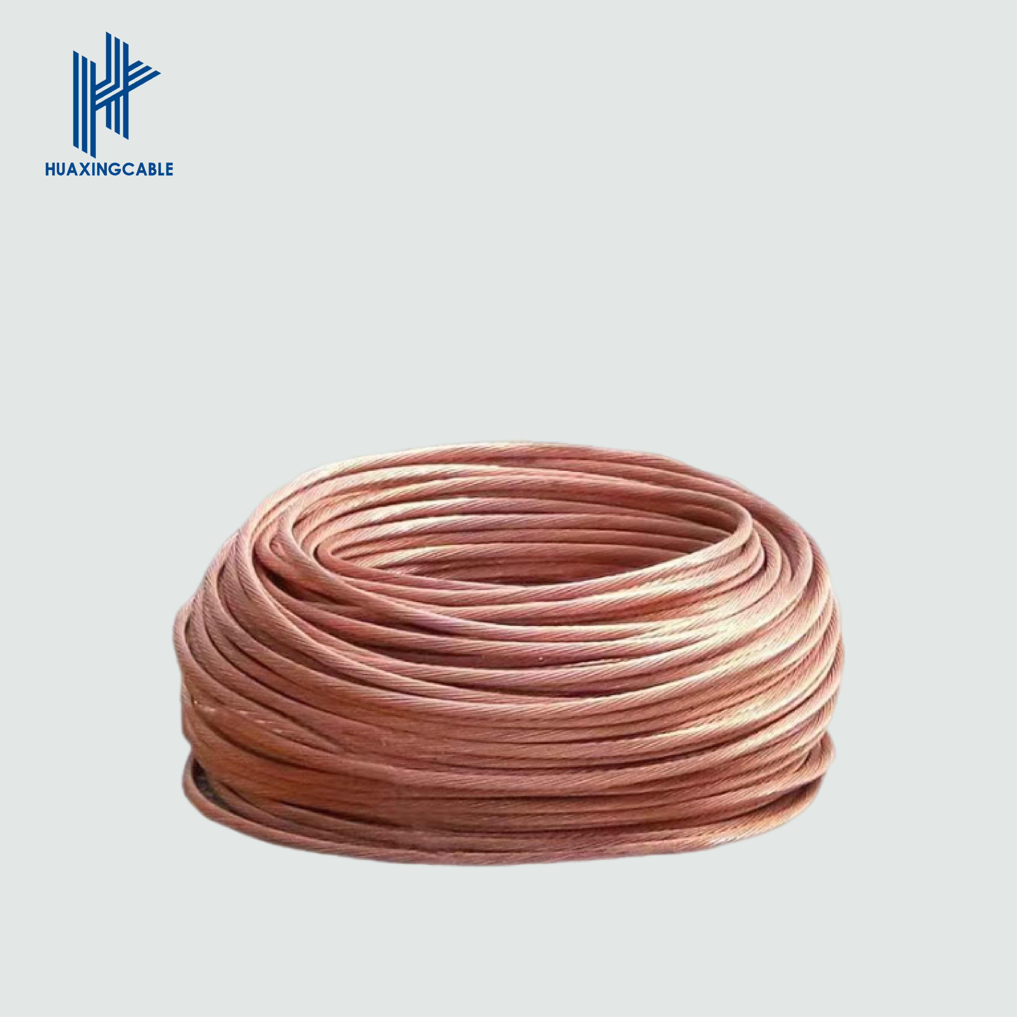 Copper-clad steel stranded wire conductor