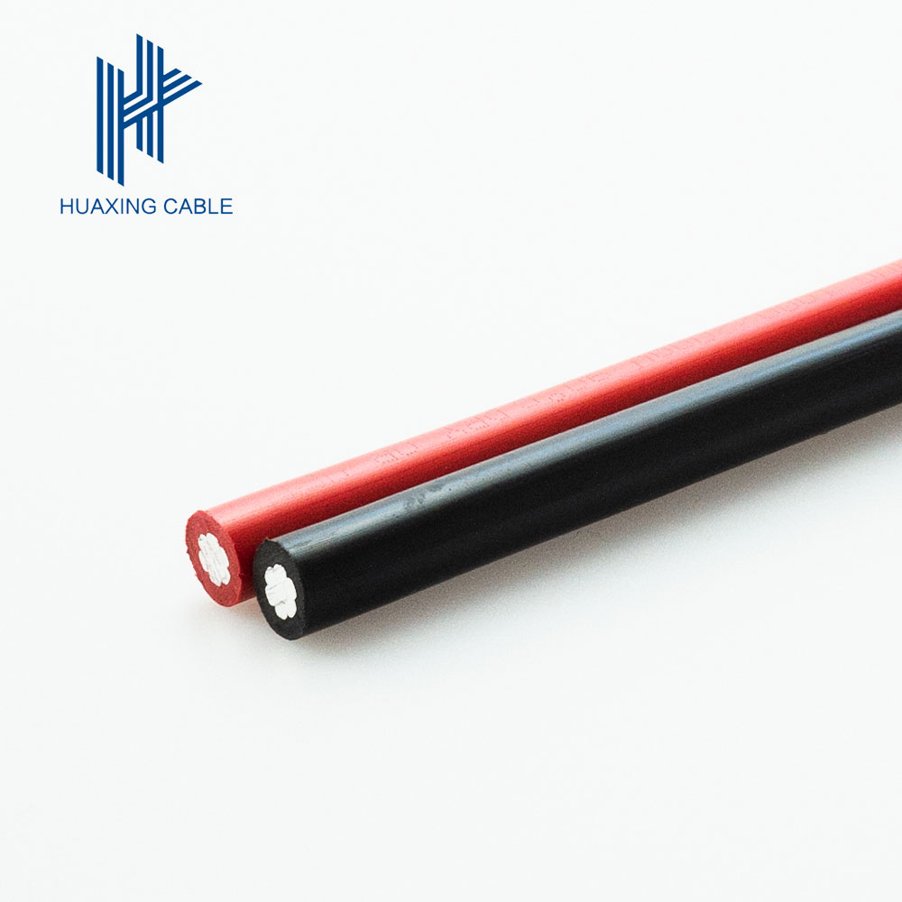 UL TUV Aluminum Alloy Photovoltaic Cable 4AWG 1000/2000V 90℃ DRY OR WET -40℃ DIR BUR