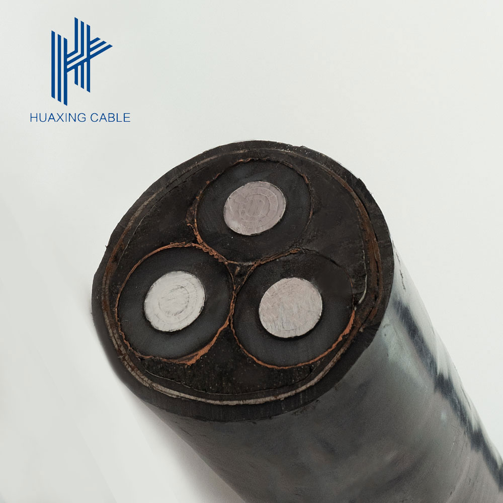 HV 35kv 3 core aluminum alloy armoured high voltage cable