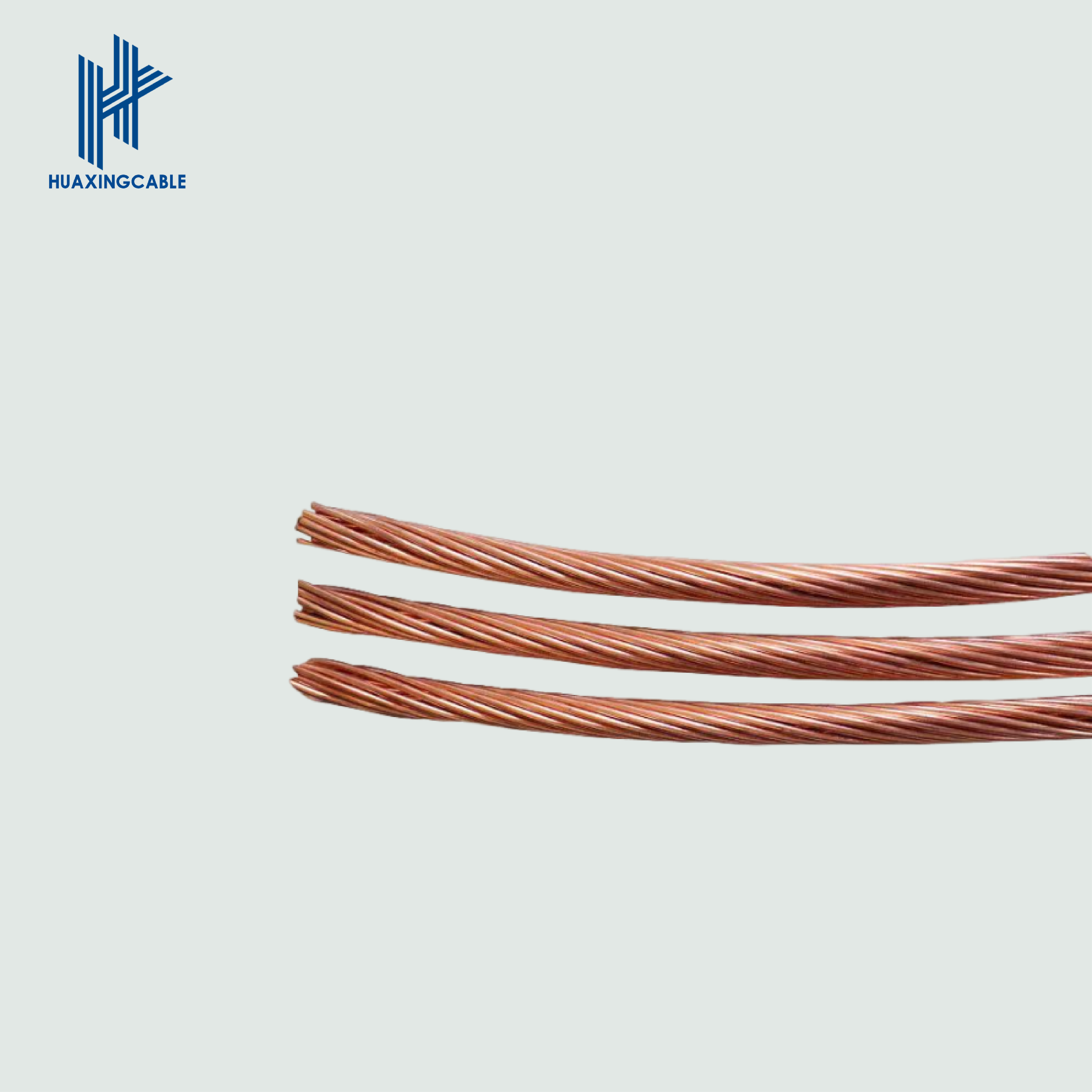 Copper-clad steel stranded wire conductor