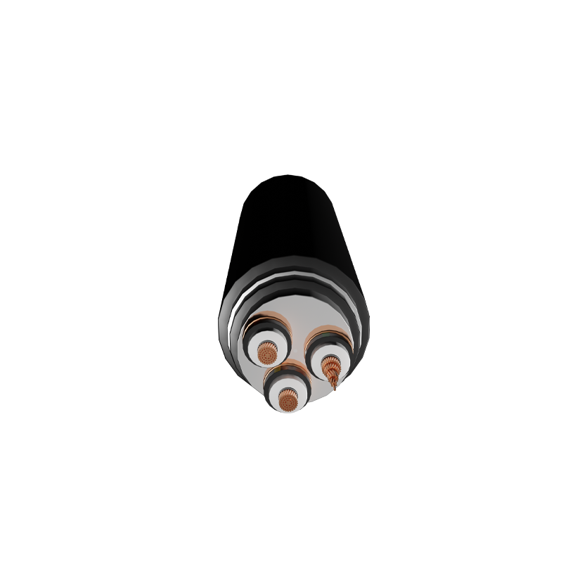 Medium Voltage 8.7/15KV Copper  3 cores 240mm2 Steel Tape Armouring Underground Power Cable