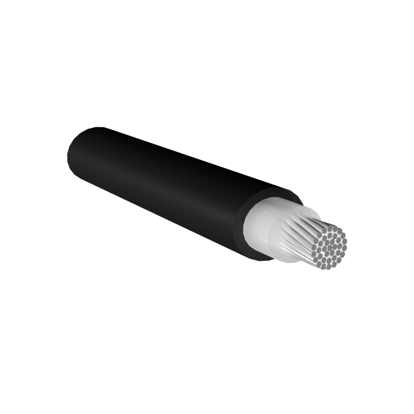 Aluminum core 240mm2 XLPE insulated PVC sheathed power cable